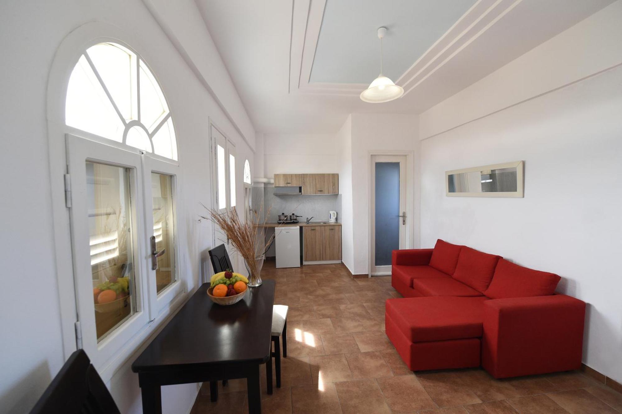 Leon Lux Apartments Perivolos  Luaran gambar